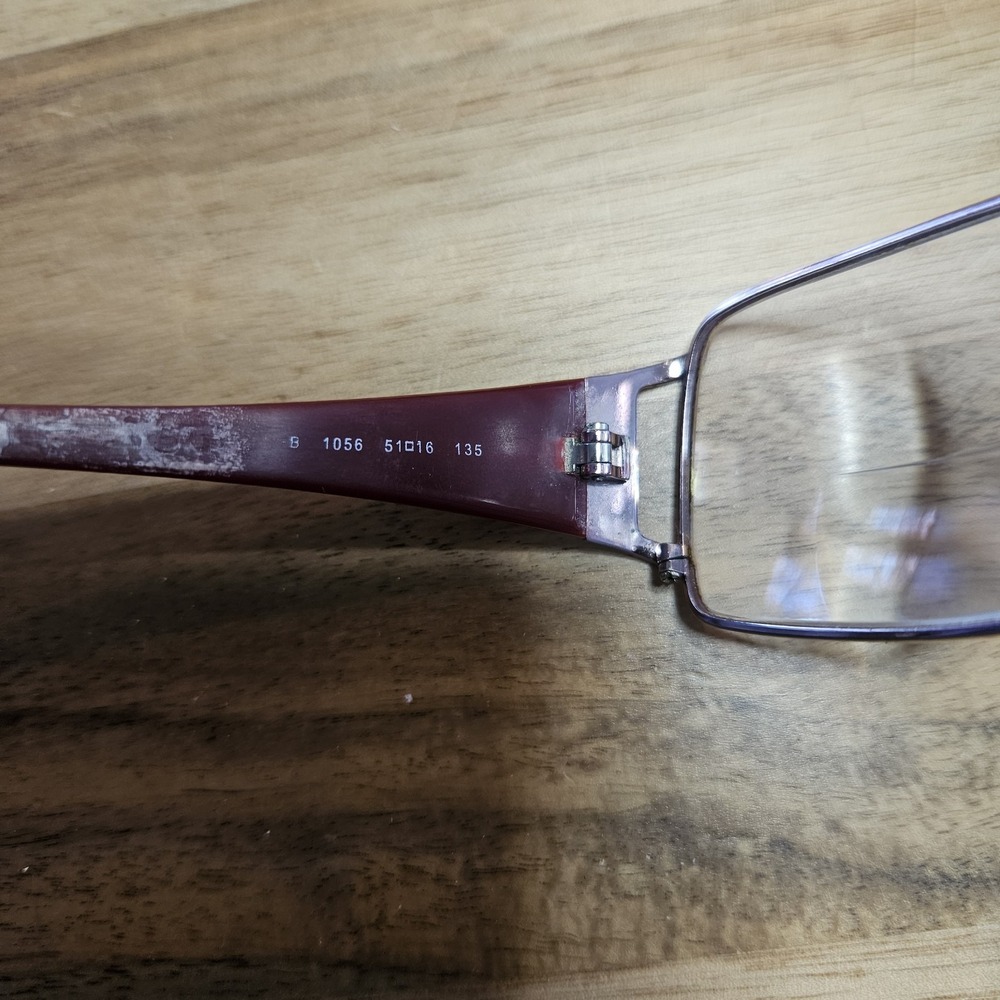 Versace Glasses‎ Pink Red Rhinestone Frame Only - Picture 5 of 10